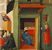 Fra Angelico, Giving Dowry to Three Poor Girls